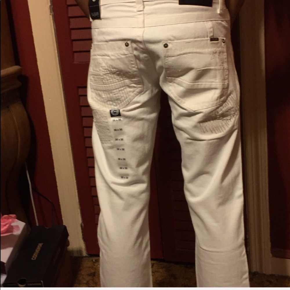 White destroyed Jeans - Picture 3 of 4
